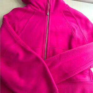 Sonic Pink Scuba full zip hoodie size xs/s